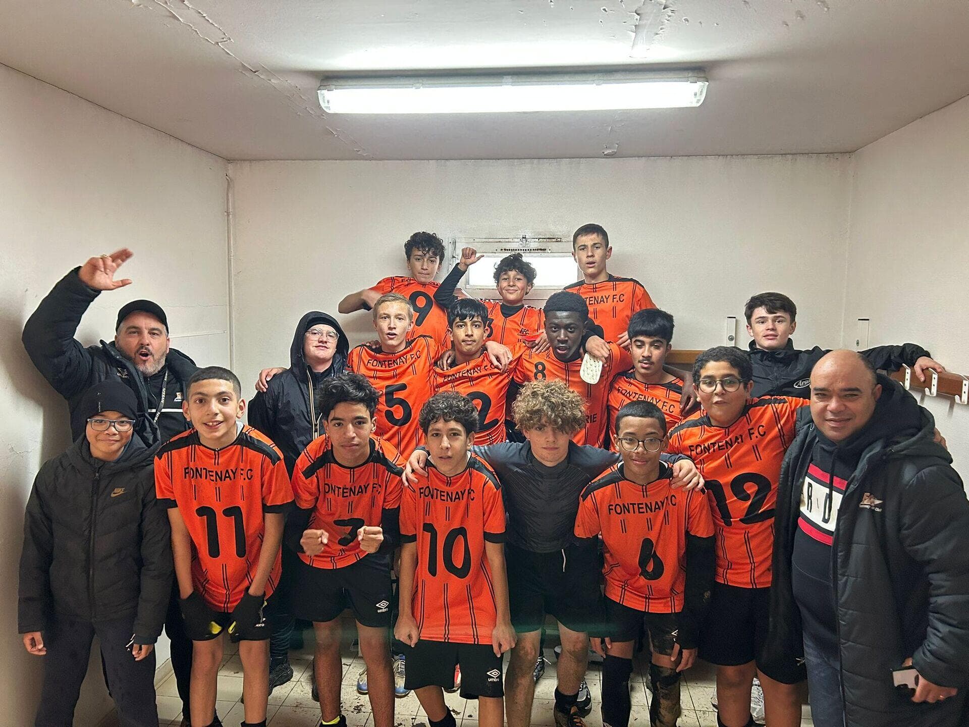 Catégorie U12/U13 — équipe pré-ado du club